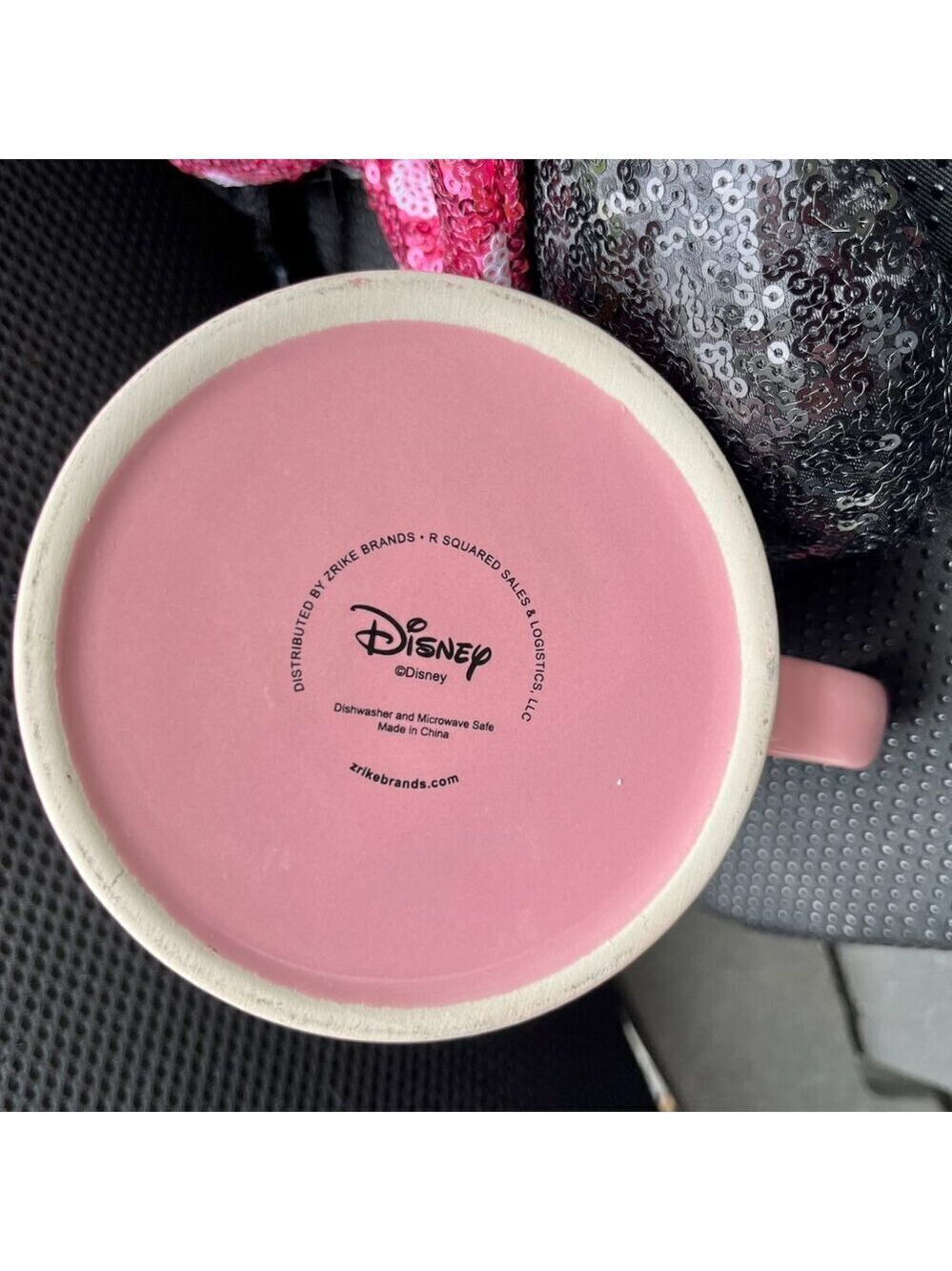 Disney Minnie Mouse Mug & Headband Set Pink Polka Dot NWT - Picture 8 of 8